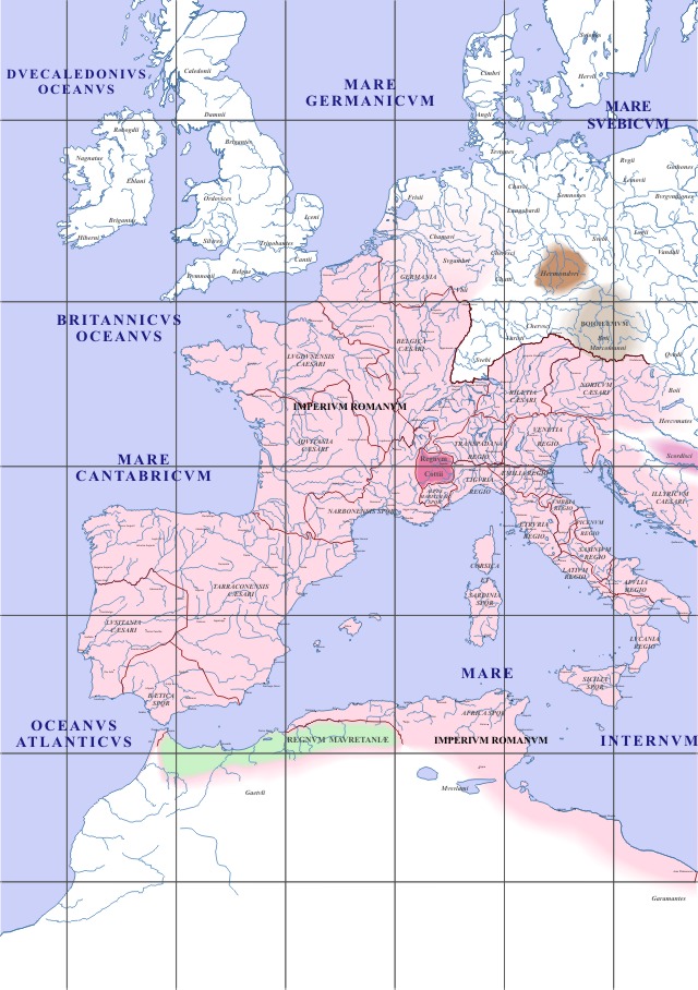 Euratlas Info Western Europe In Year 1