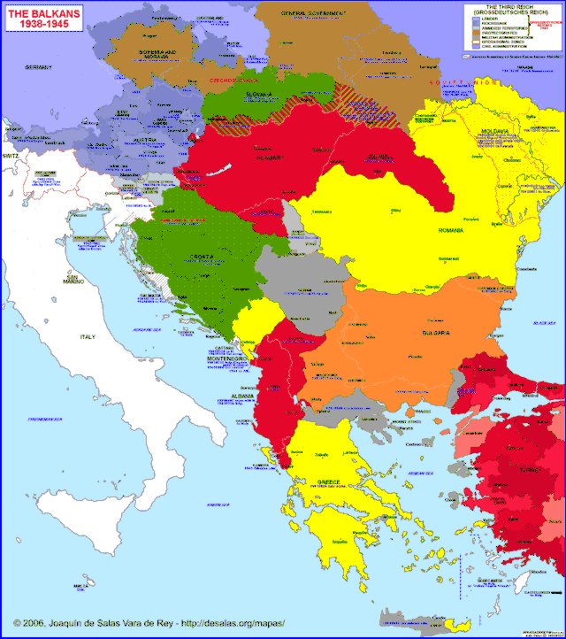 Italian social republic map
