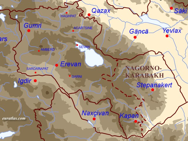 Photos of Armenia: Armenia Map